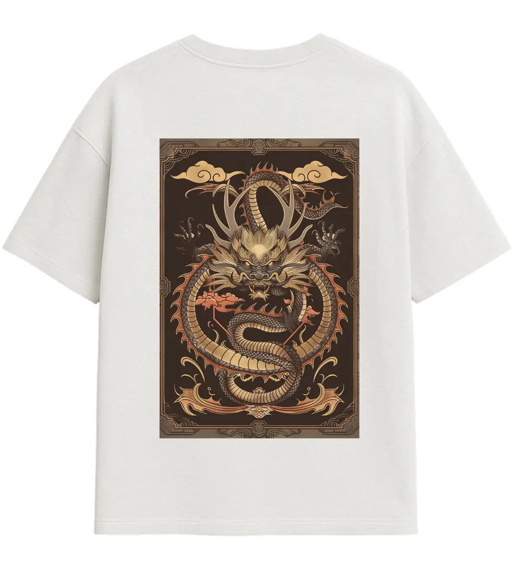 Golden Guardian Oversize T-Shirt Lorinfo