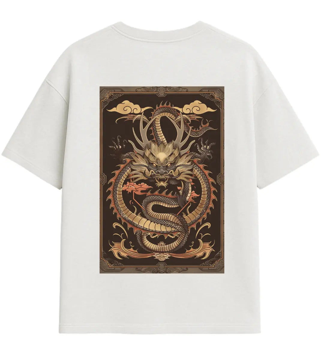Golden Guardian Oversize T-Shirt Lorinfo