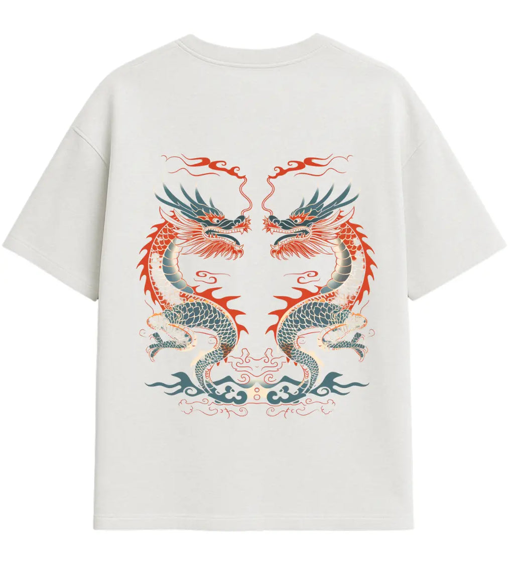 Twin Flame Oversize T-Shirt Lorinfo