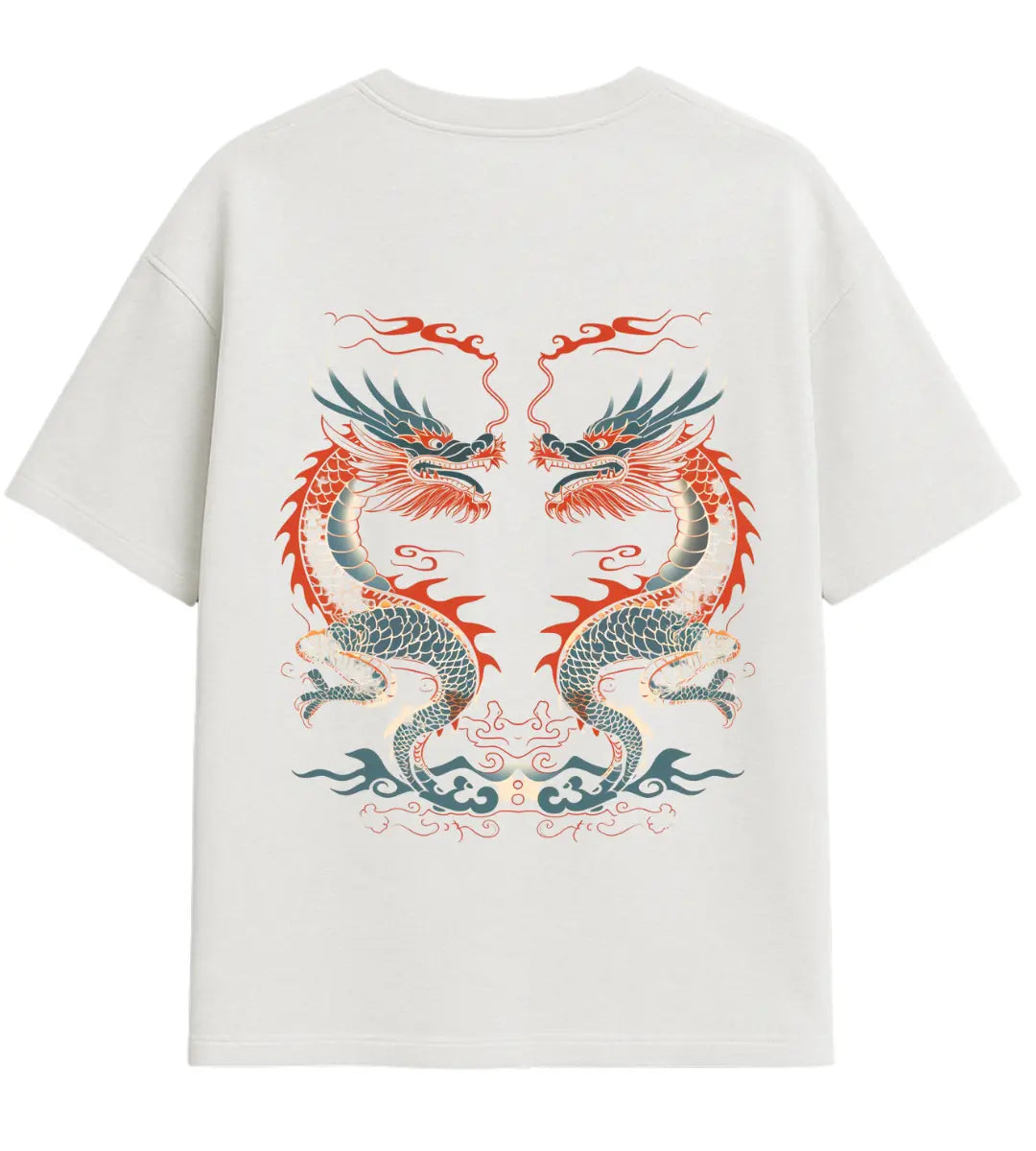 Twin Flame Oversize T-Shirt Lorinfo