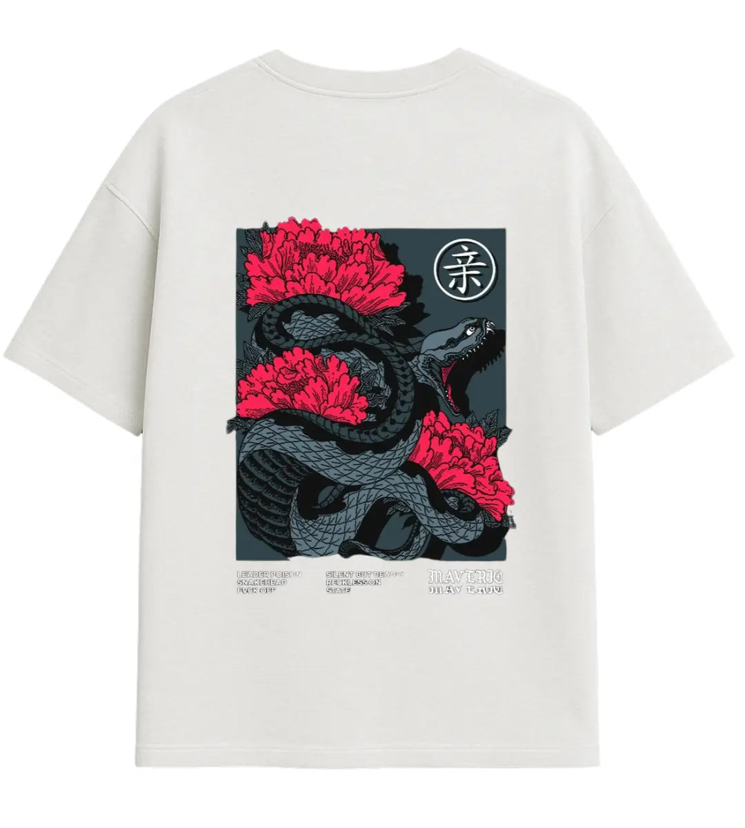 Silent Venom Oversize T-Shirt Lorinfo