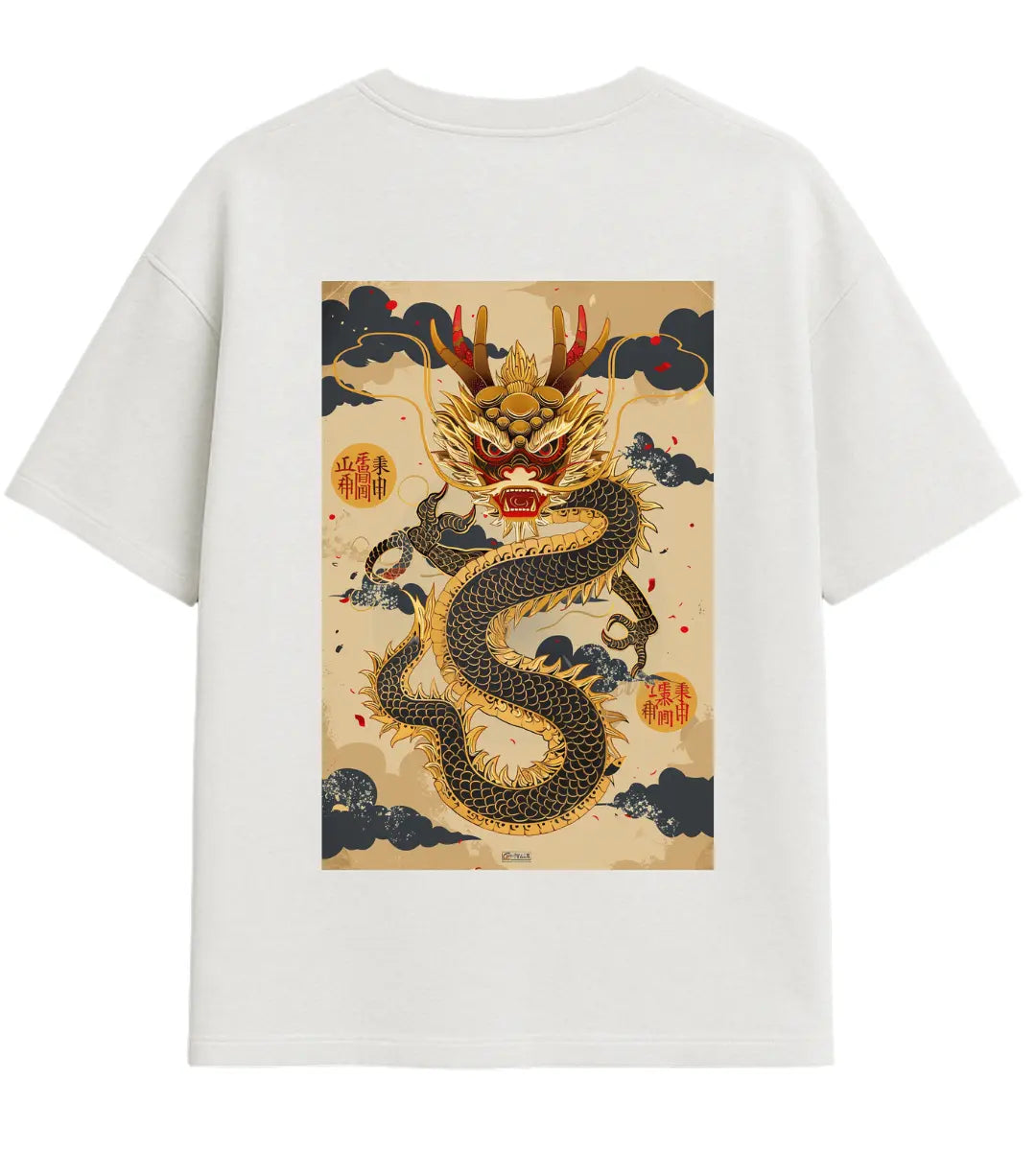 Imperial Dragon Oversize T-Shirt Lorinfo