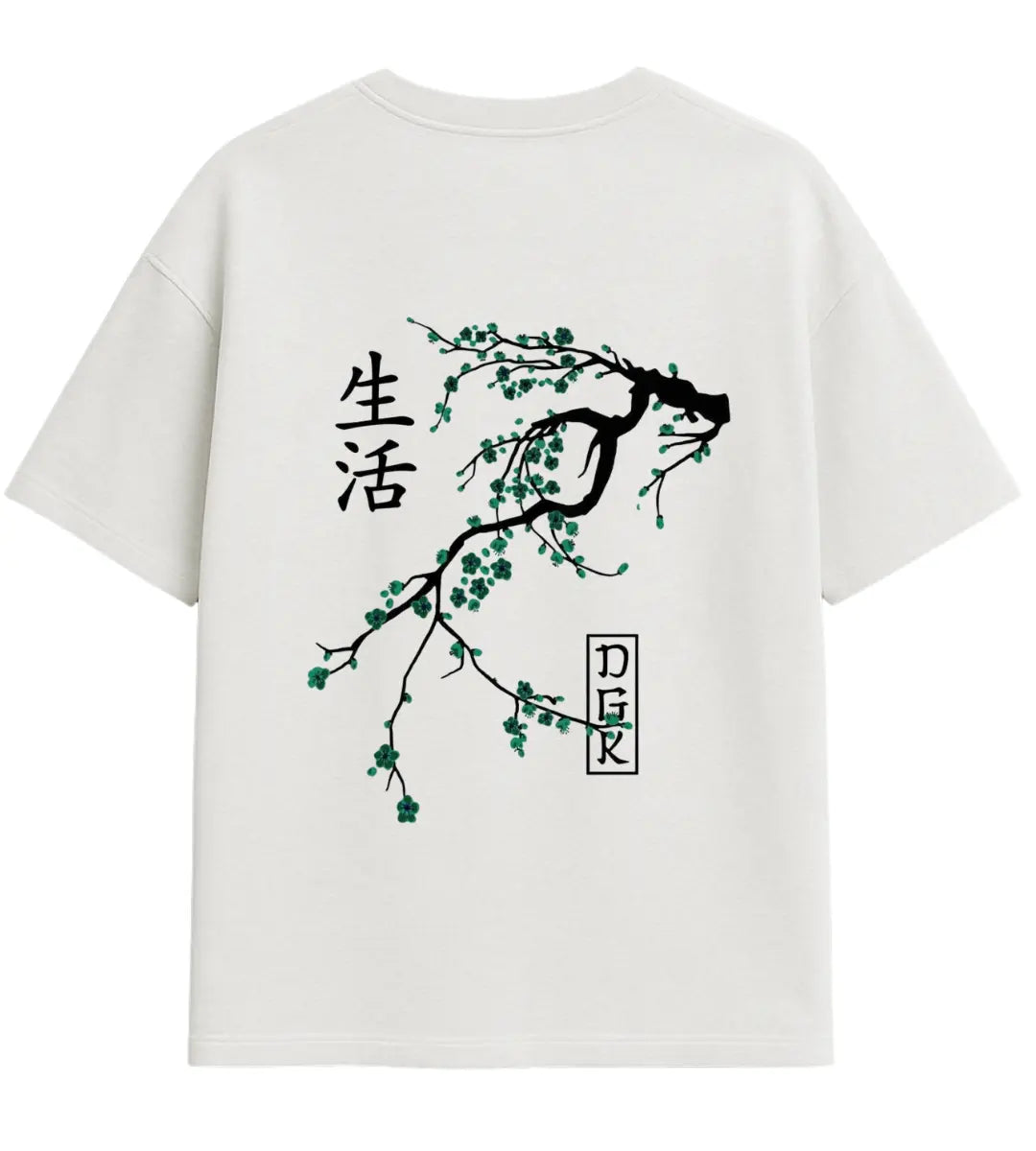 Sakura Life Oversize T-Shirt Lorinfo