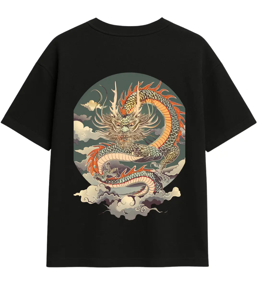 Sky Serpent Oversize T-Shirt Lorinfo