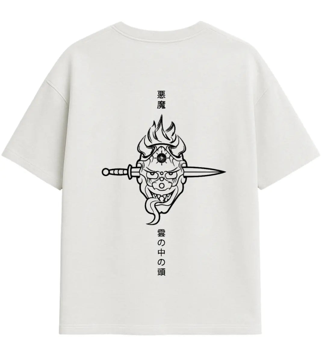 Demon Spirit Oversize T-Shirt Lorinfo