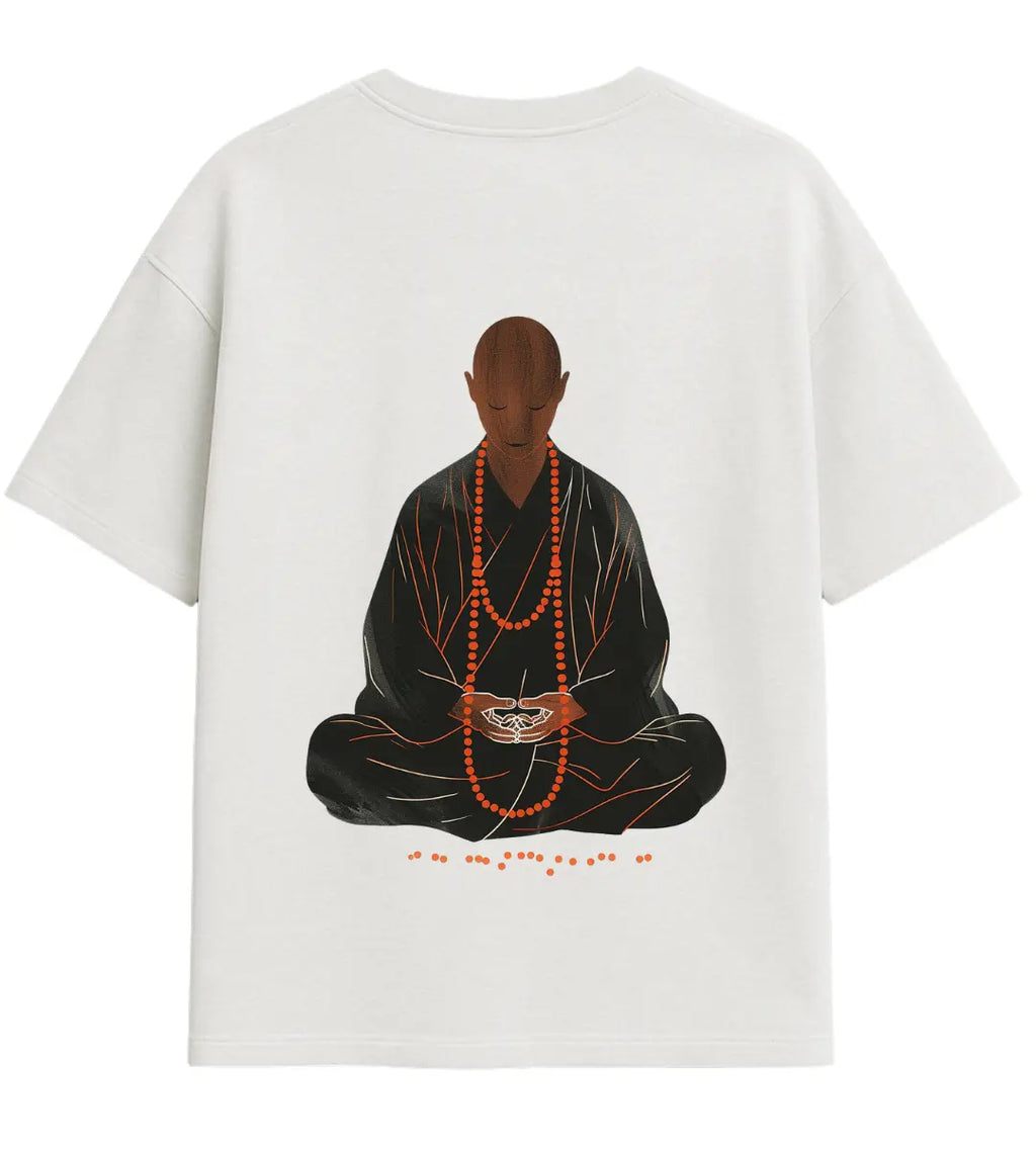 Silent Monk Spirit Oversize T-Shirt Lorinfo