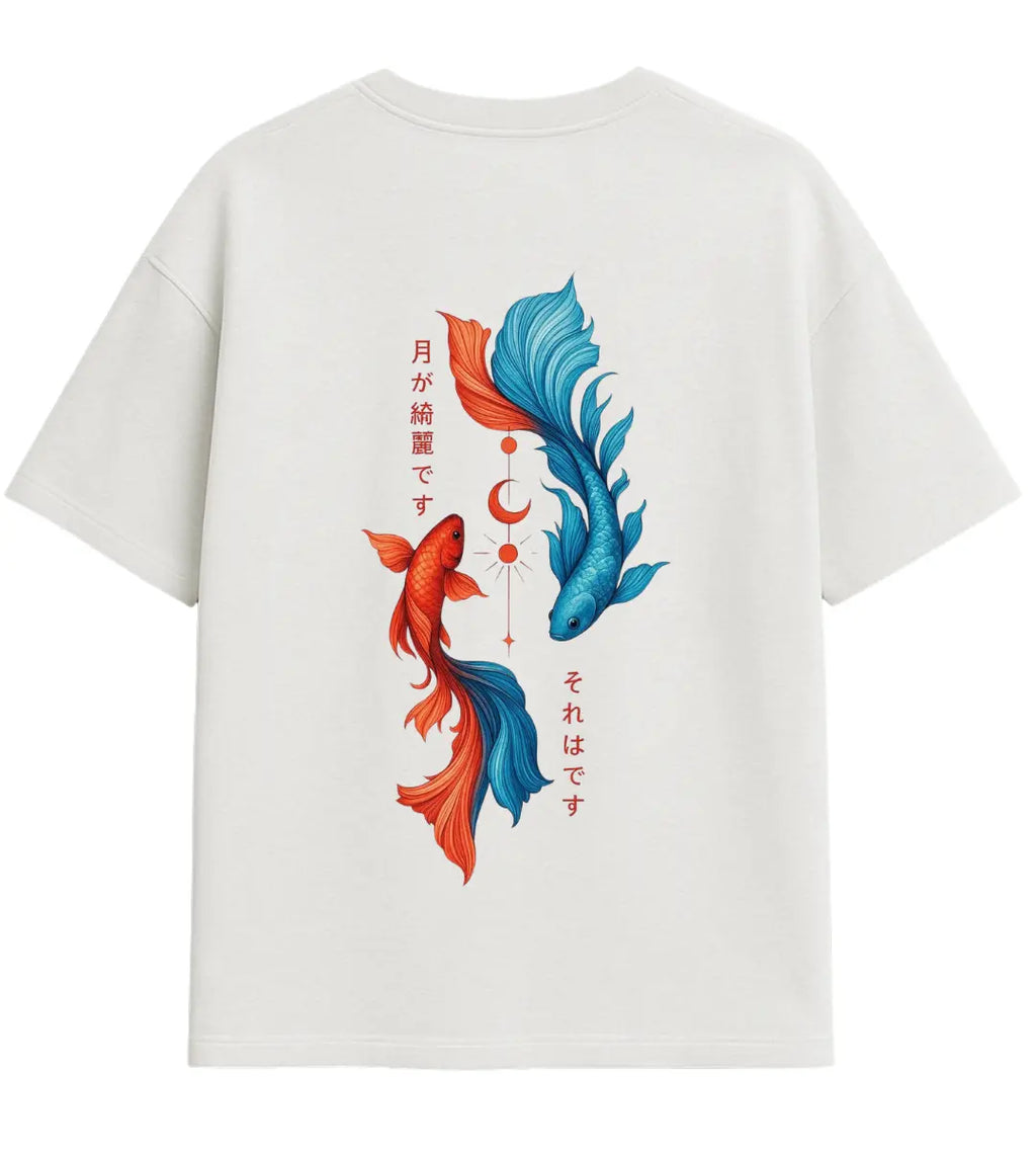 Lunar Harmony Oversize T-Shirt Lorinfo