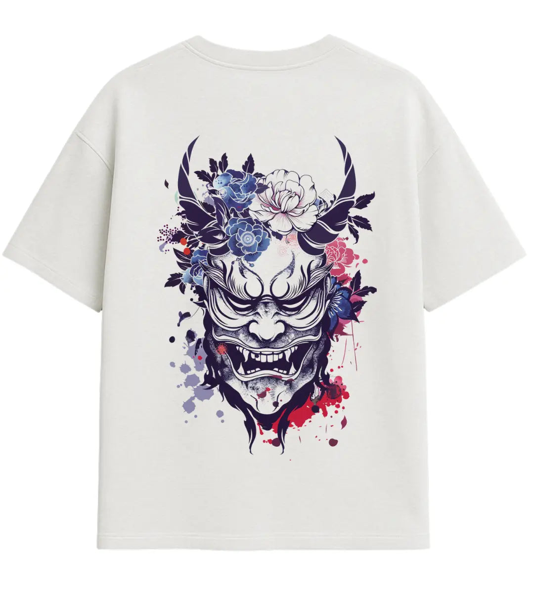 Floral Oni Oversize T-Shirt Lorinfo