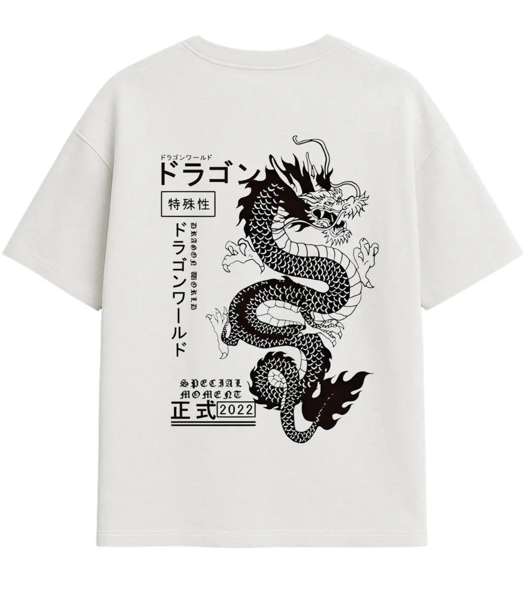 Monokrom Ejder Oversize T-Shirt Lorinfo
