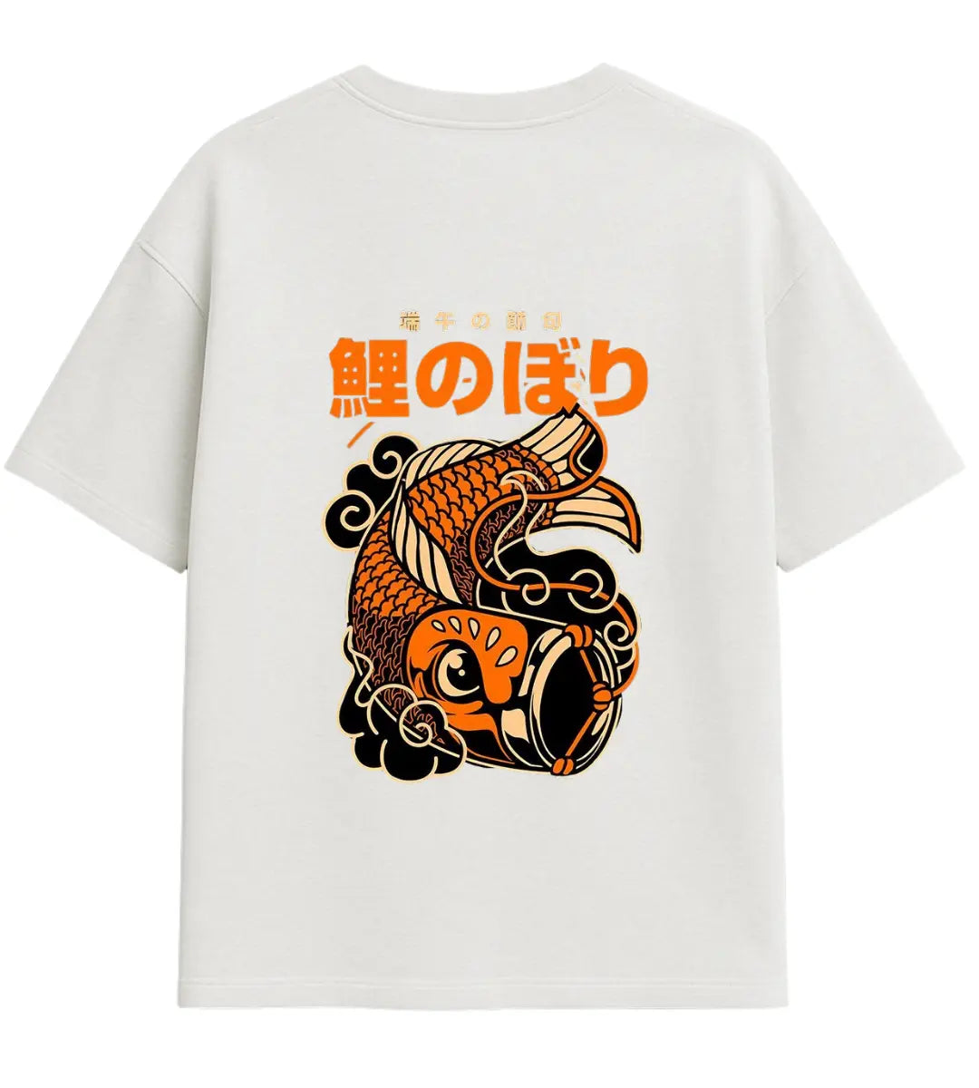 Koi Balık Oversize T-Shirt Lorinfo