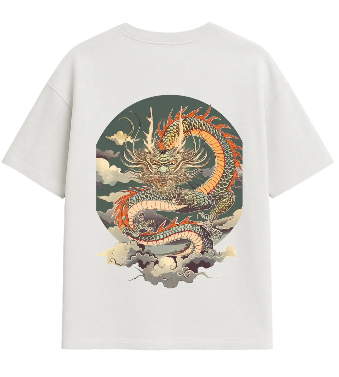 Sky Serpent Oversize T-Shirt Lorinfo