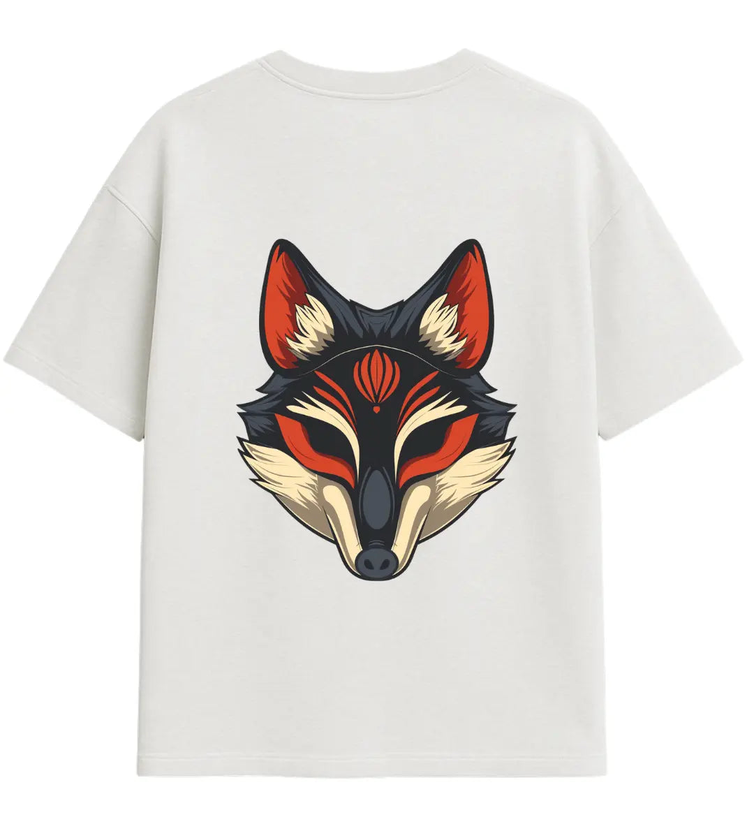 Kızıl Ruh Tilki Oversize T-Shirt Lorinfo