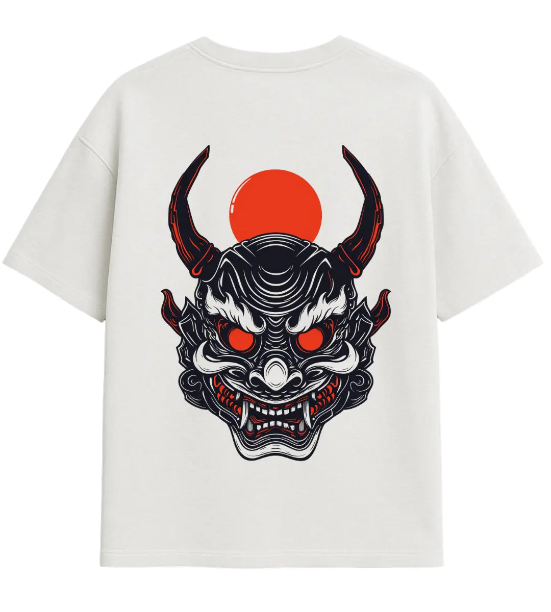 Rising Sun Oni Oversize T-Shirt Lorinfo