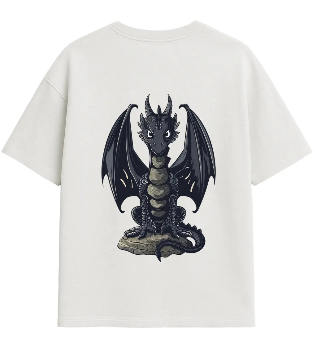 Cute Baby Dragon Oversize T-Shirt Lorinfo