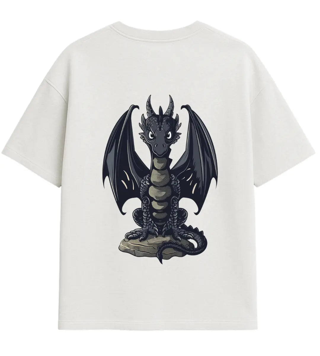 Cute Baby Dragon Oversize T-Shirt Lorinfo
