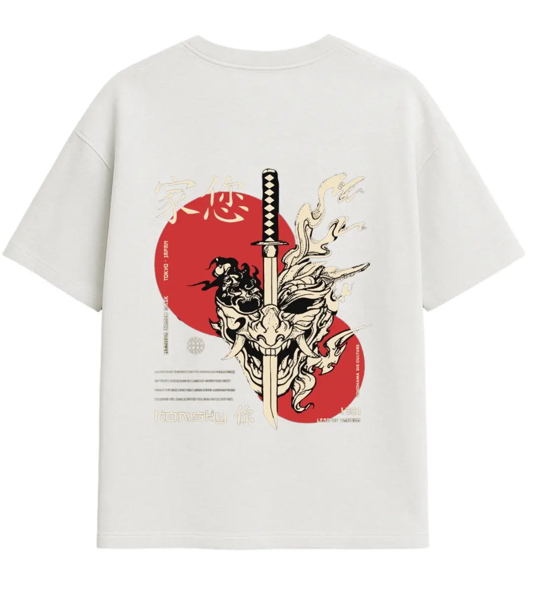 Oni’nin Kılıcı Oversize T-Shirt Lorinfo