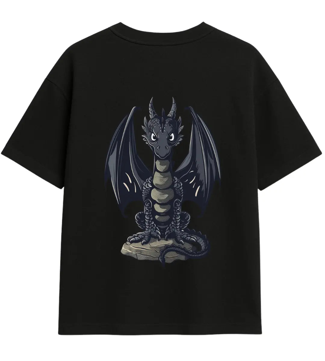 Cute Baby Dragon Oversize T-Shirt Lorinfo