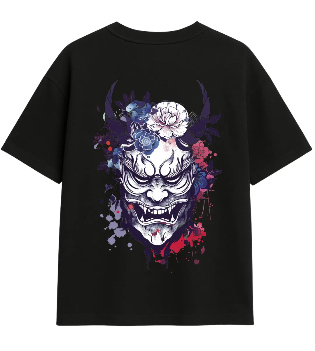 Floral Oni Oversize T-Shirt Lorinfo