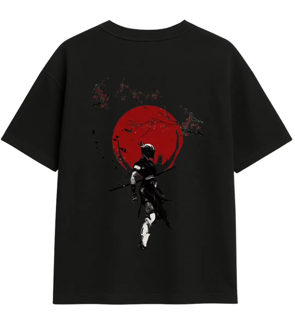 Karanlık Ninja Oversize T-Shirt Lorinfo