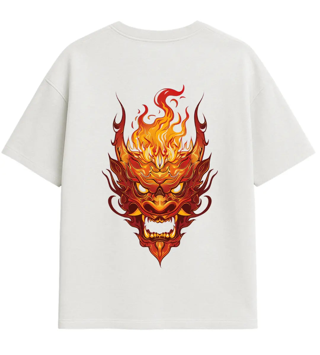 Flame Beast Oversize T-Shirt Lorinfo