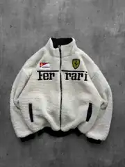 Ferrari Çift Taraflı Mont Siyah 4