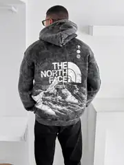 The Nrt Fce Oversize Yıkamalı Hoodie 2