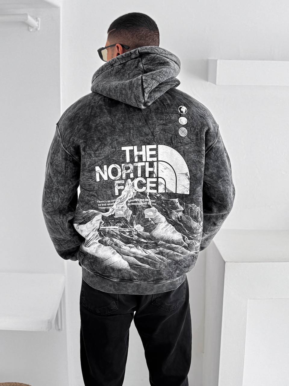 The Nrt Fce Oversize Yıkamalı Hoodie 2