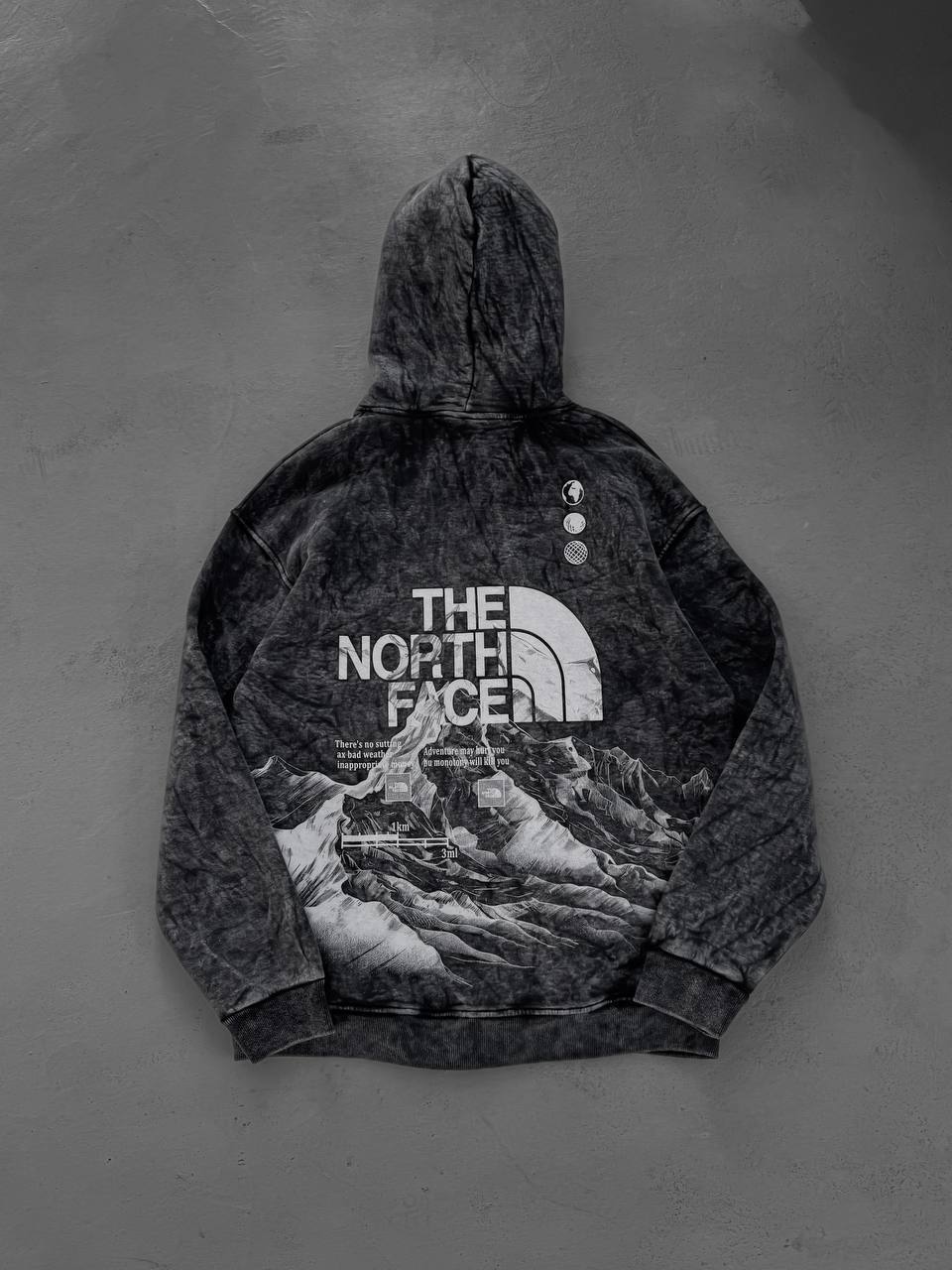 The Nrt Fce Oversize Yıkamalı Hoodie 9