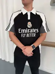 Real Mdrd Siyah Polo Yaka T-shirt 3
