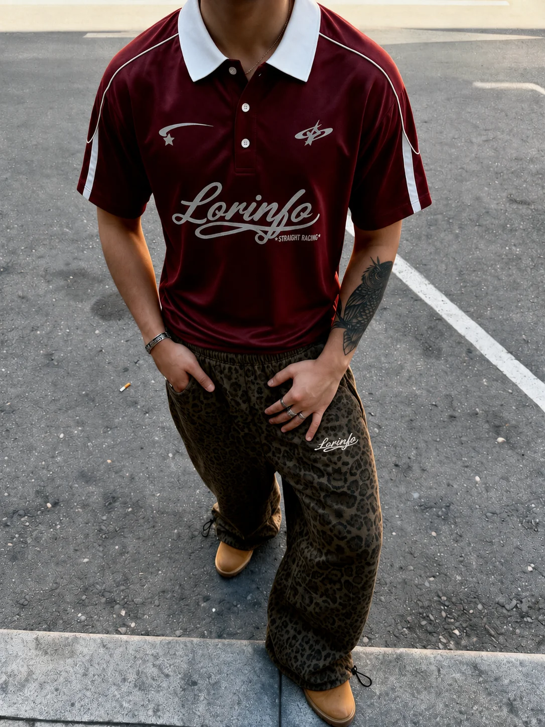Lorinfo - Jersey Polo Tee 3