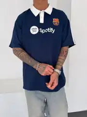 Barça Polo Yaka T-Shirt 3