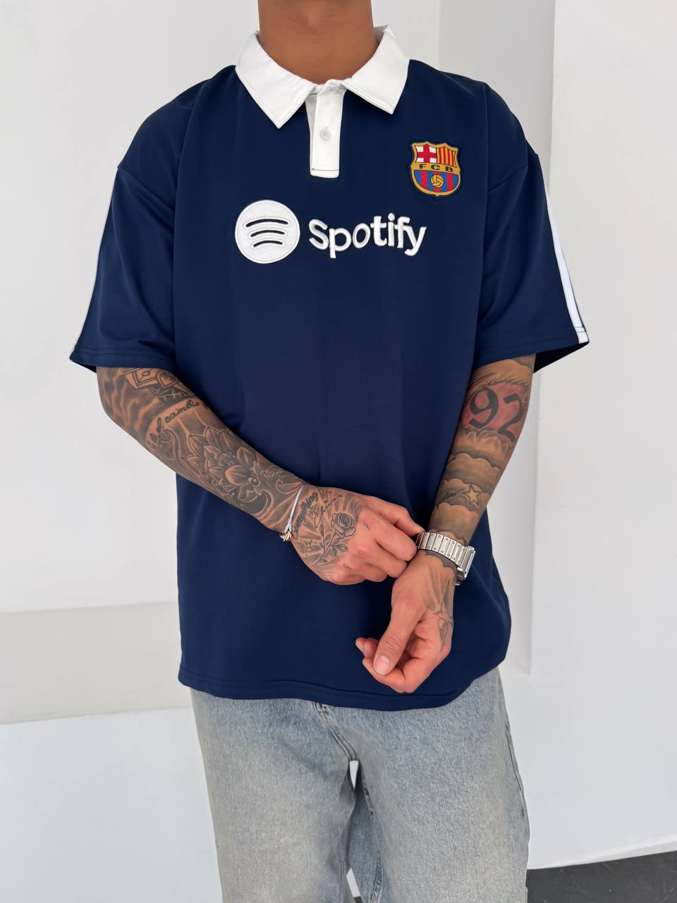Barça Polo Yaka T-Shirt 3