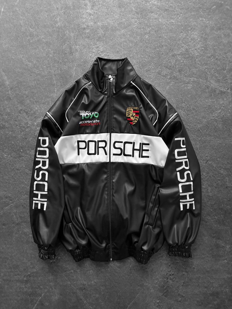 Prshce Bomber Ceket - Siyah