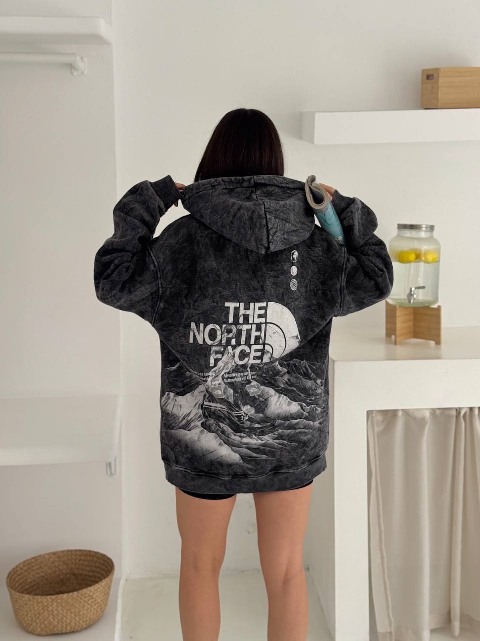 The Nrt Fce Oversize Yıkamalı Hoodie 5