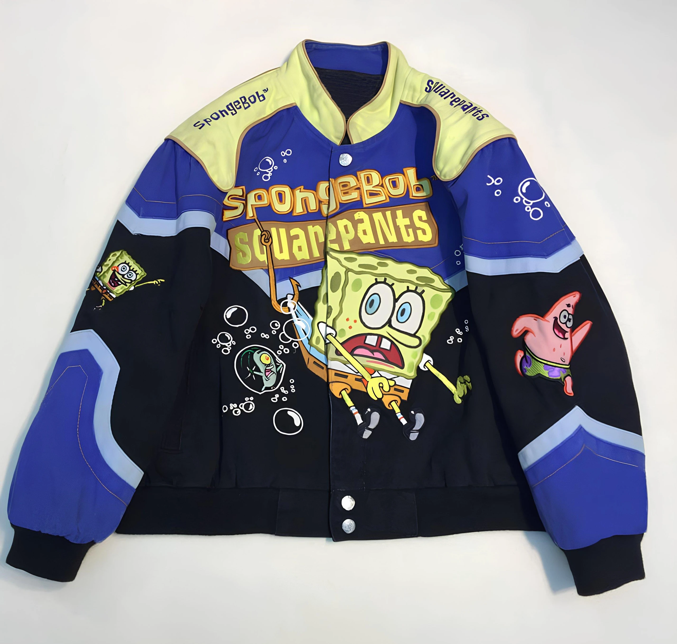 Sponge Bob Detail Bomber Oversize Ceket 1
