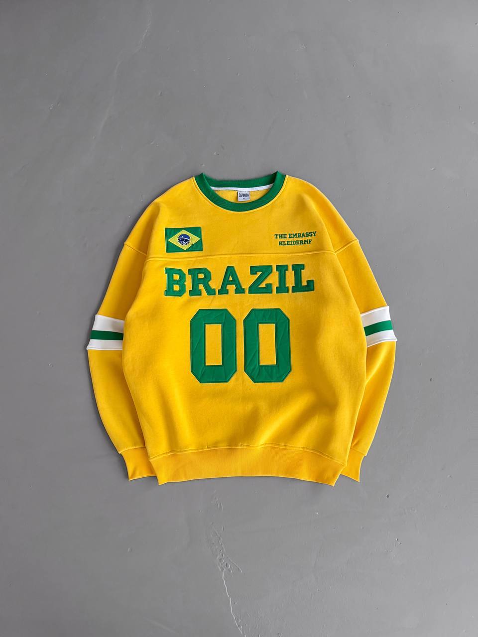 Vintage 00 Baskılı Oversize Sweat 1