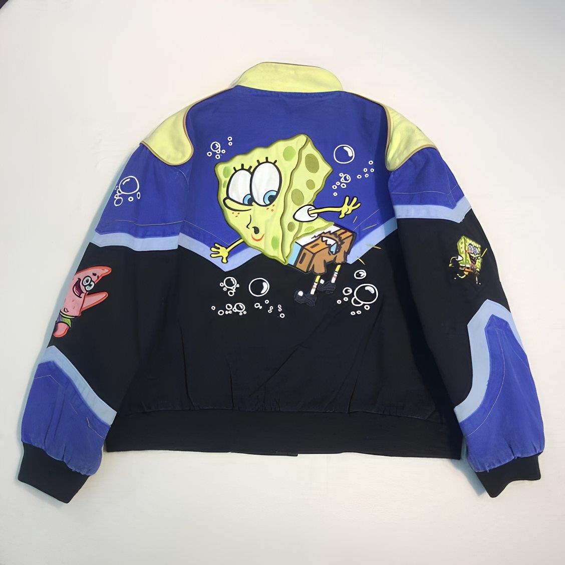 Sponge Bob Detail Bomber Oversize Ceket 2