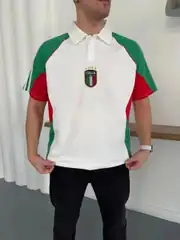 Üç Renk Panelli Polo Tişört 4