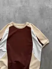 Parçalı Oversize T-shirt 2