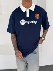 Barça Polo Yaka T-Shirt 5