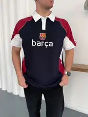 Barça Polo Yaka Oversize T-shirt 2