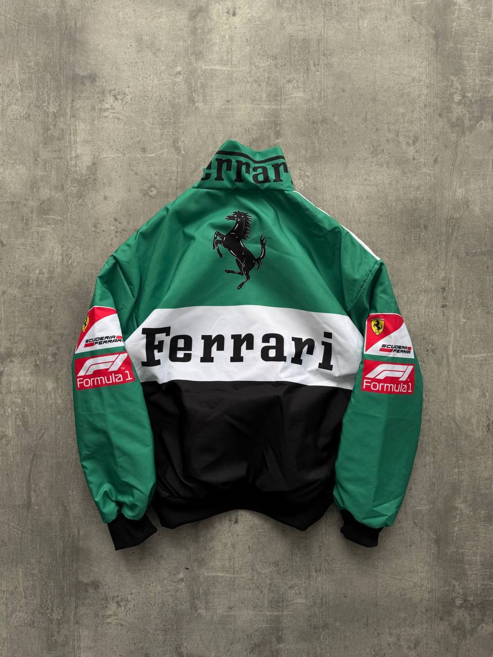 Ferrari Bomber Ceket Yeşil 3