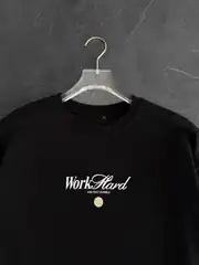 Work Hard Oversize T-shirt 4