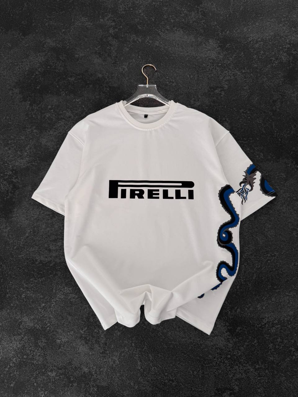 Yılan Detaylı Oversize T-shirt 2
