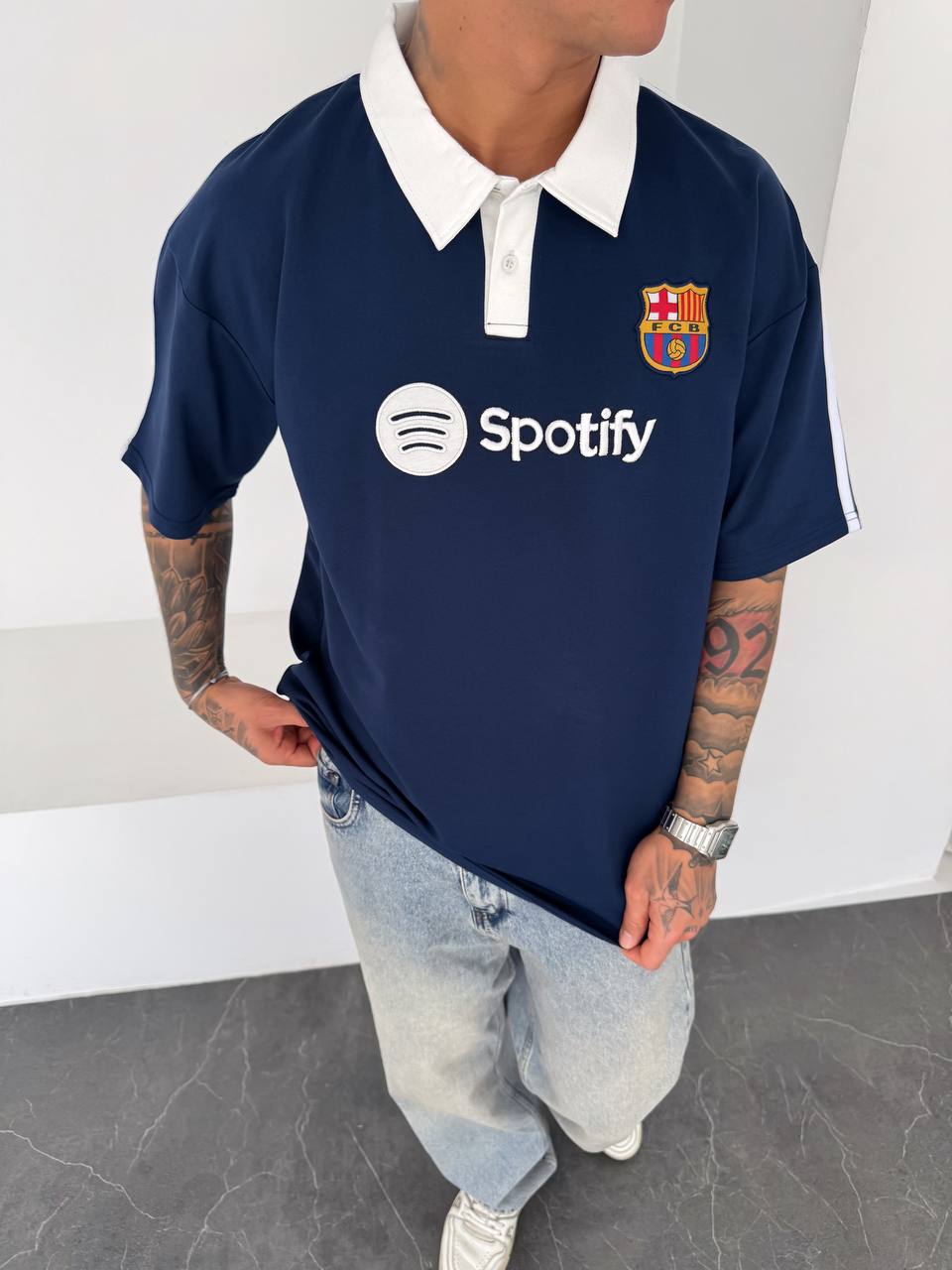 Barça Polo Yaka T-Shirt 4
