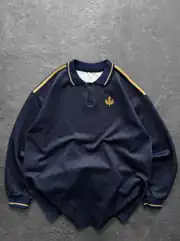 Palamut Nakışlı Yakalı Sweatshirt 1