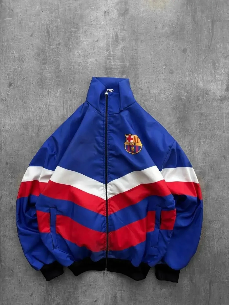 Logolu Barça Bomber Ceket 4