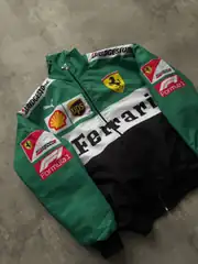 Ferrari Bomber Ceket Yeşil 1
