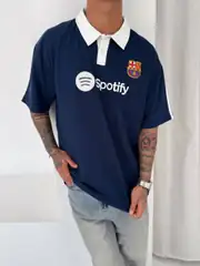 Barça Polo Yaka T-Shirt 1