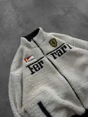 Ferrari Çift Taraflı Mont Siyah 3